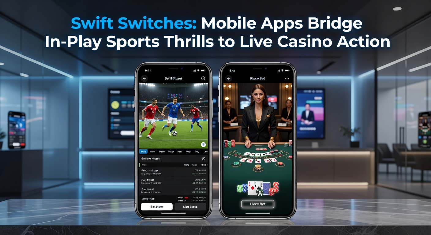 Split-screen view on a tablet showing simultaneous in-play tennis betting and live roulette gameplay via a unified mobile platform